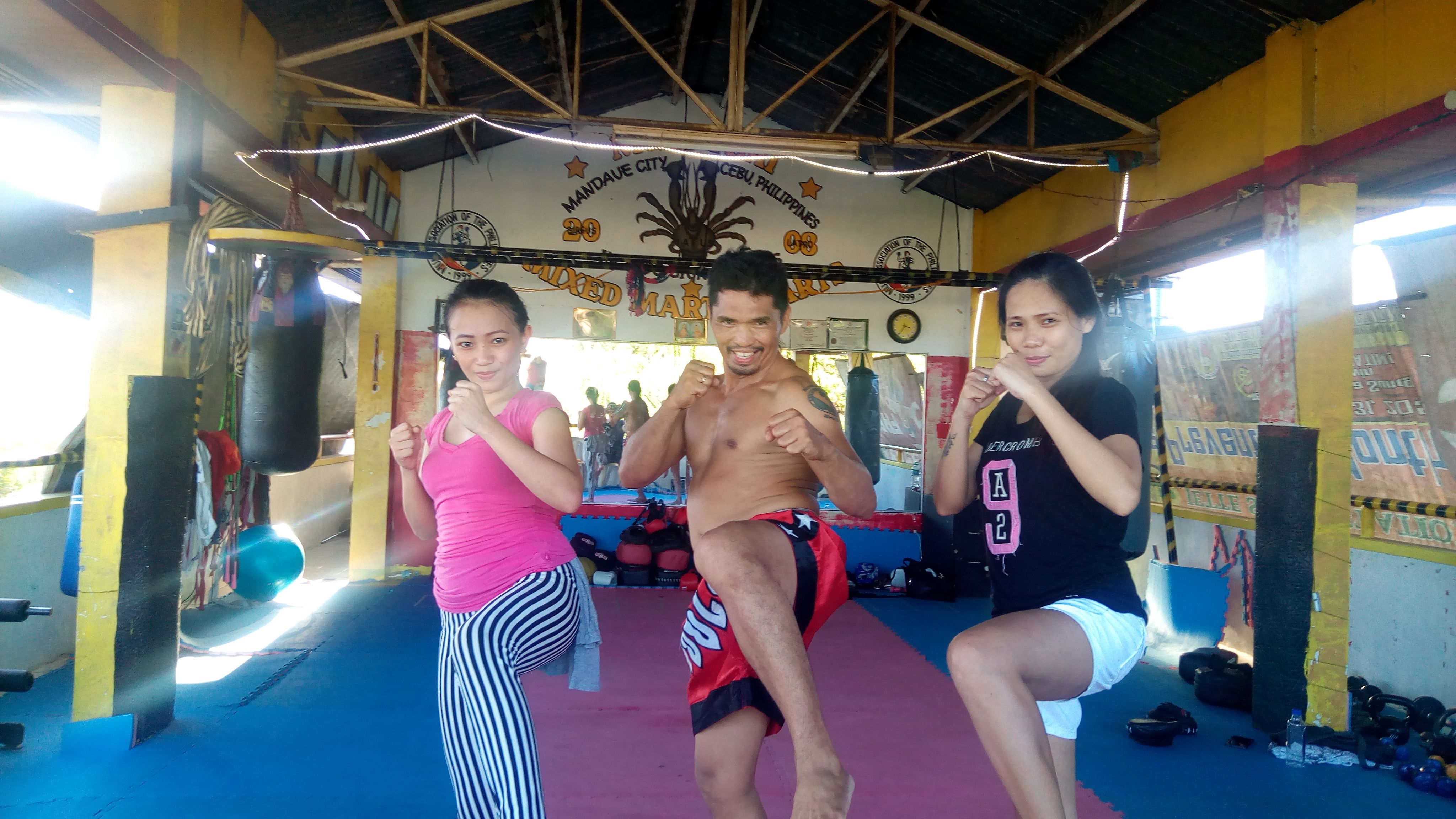Into MUAY THAI sport and fitness.