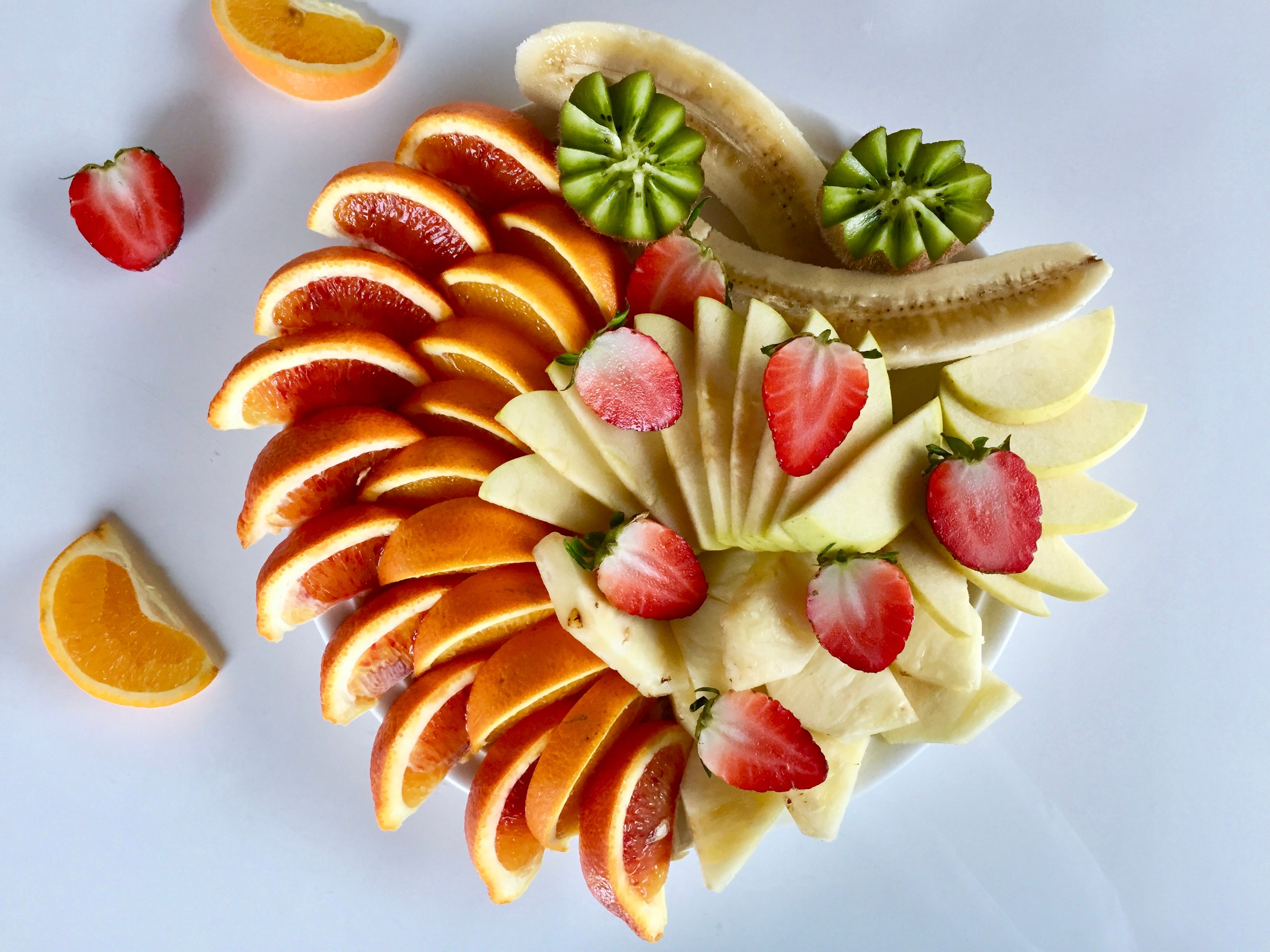 how to make a fruit platter look good