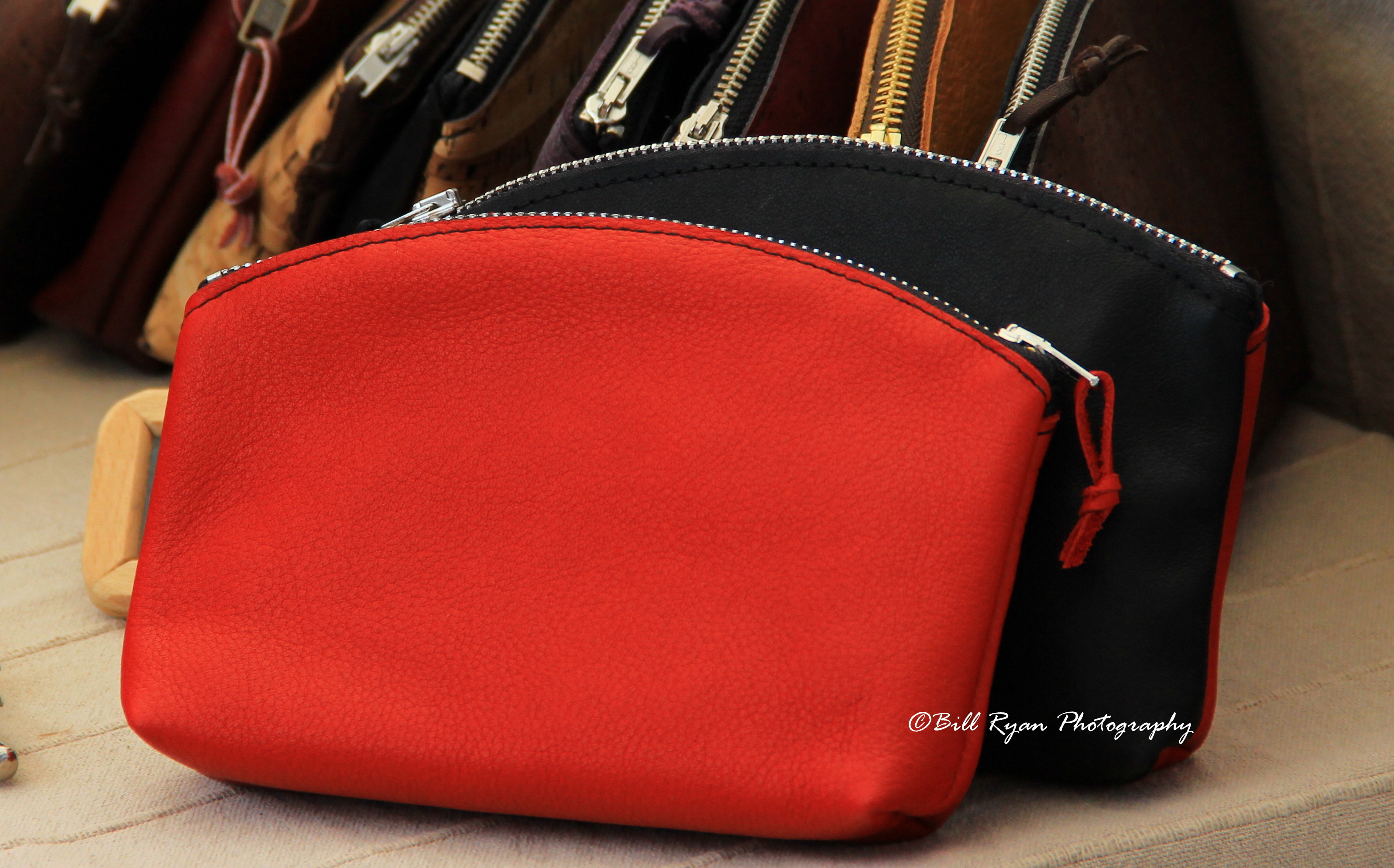 Red leather purse - IMG_9509.jpg