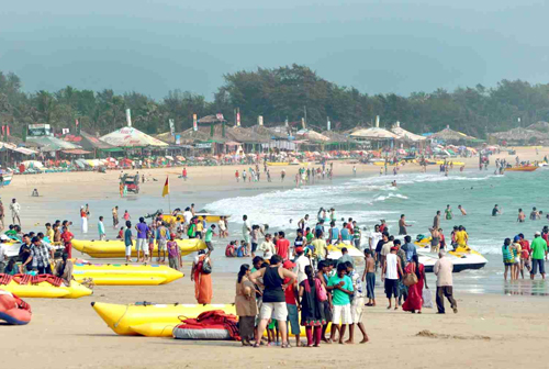 Baga Beach Goa India Steemit