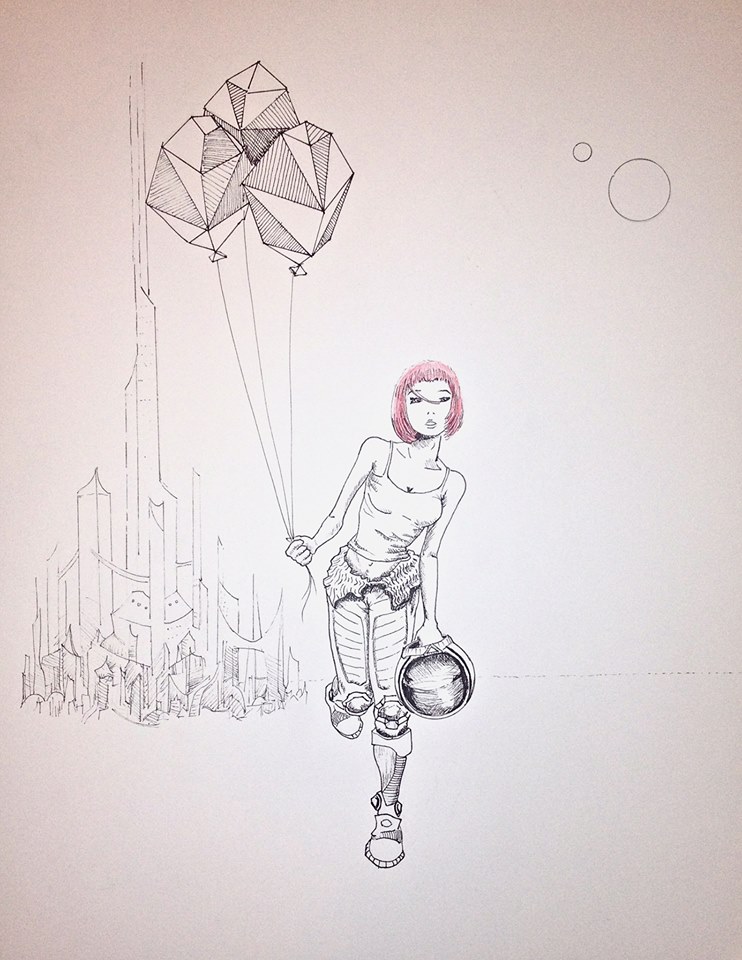 pink hari space girl sketch.jpg