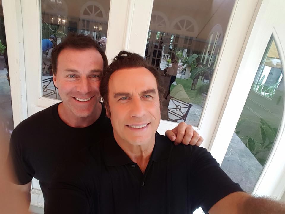 John Travolta's stunt double on the set of the movie Speed Kills currently filming in PR 23 jone 217.jpg