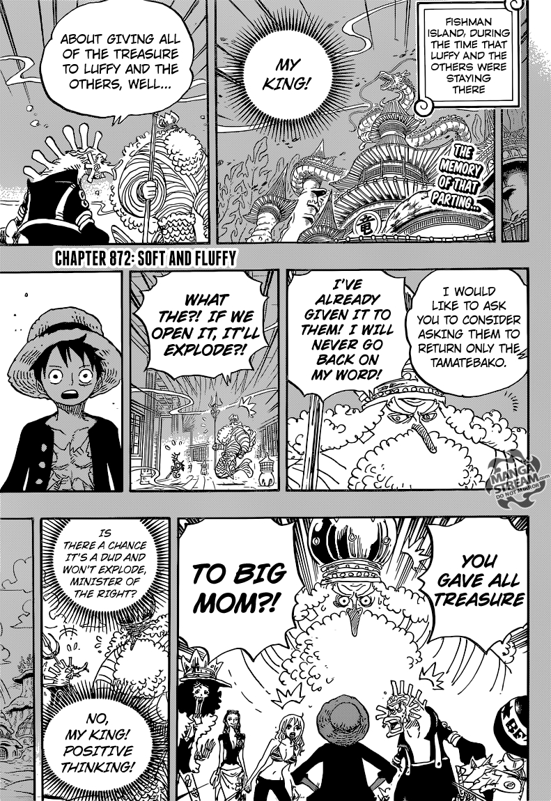 New One Piece Chapter 872 Steemkr