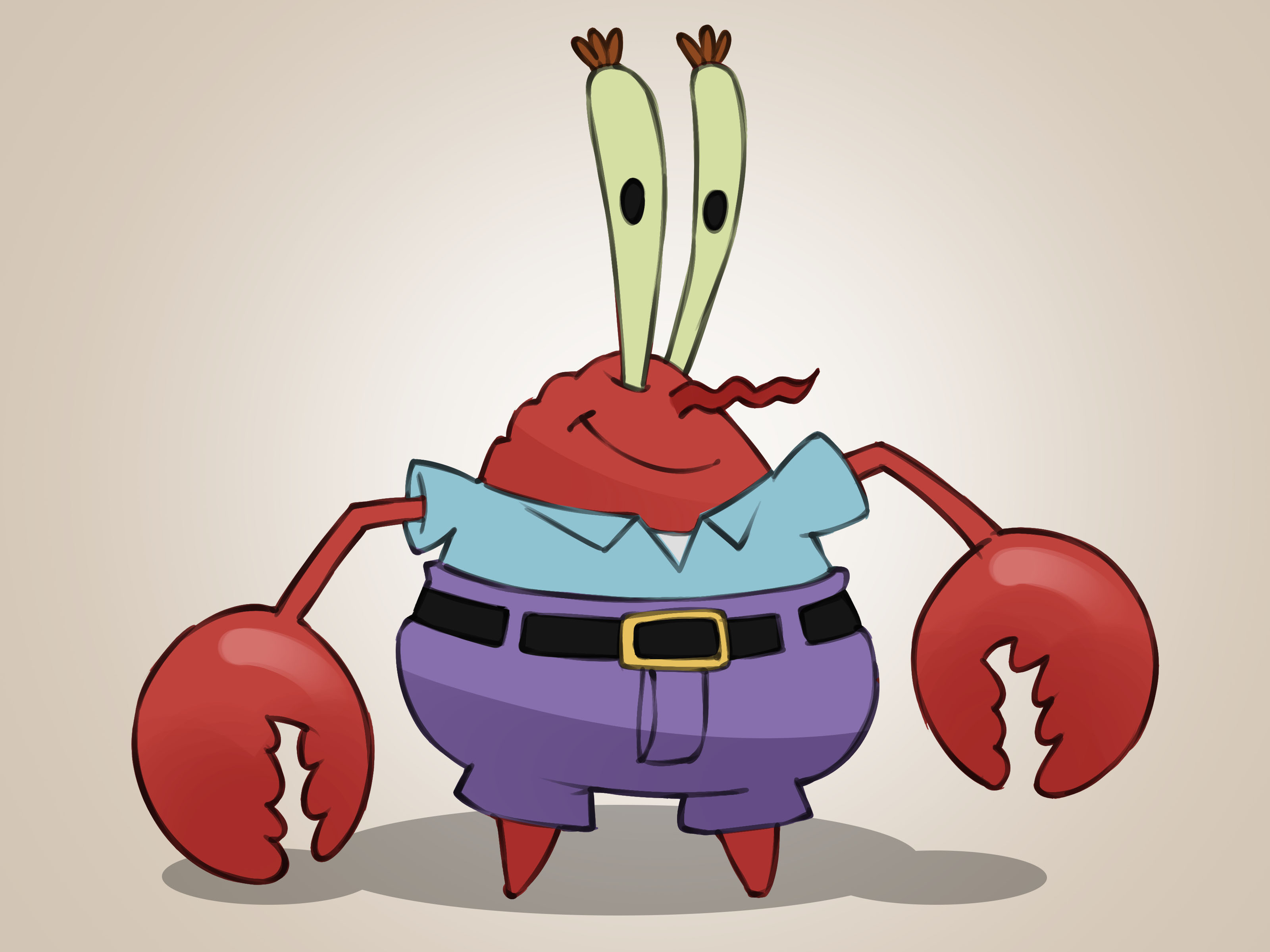$0.00. Mr Crabs is an odd looking chap. 