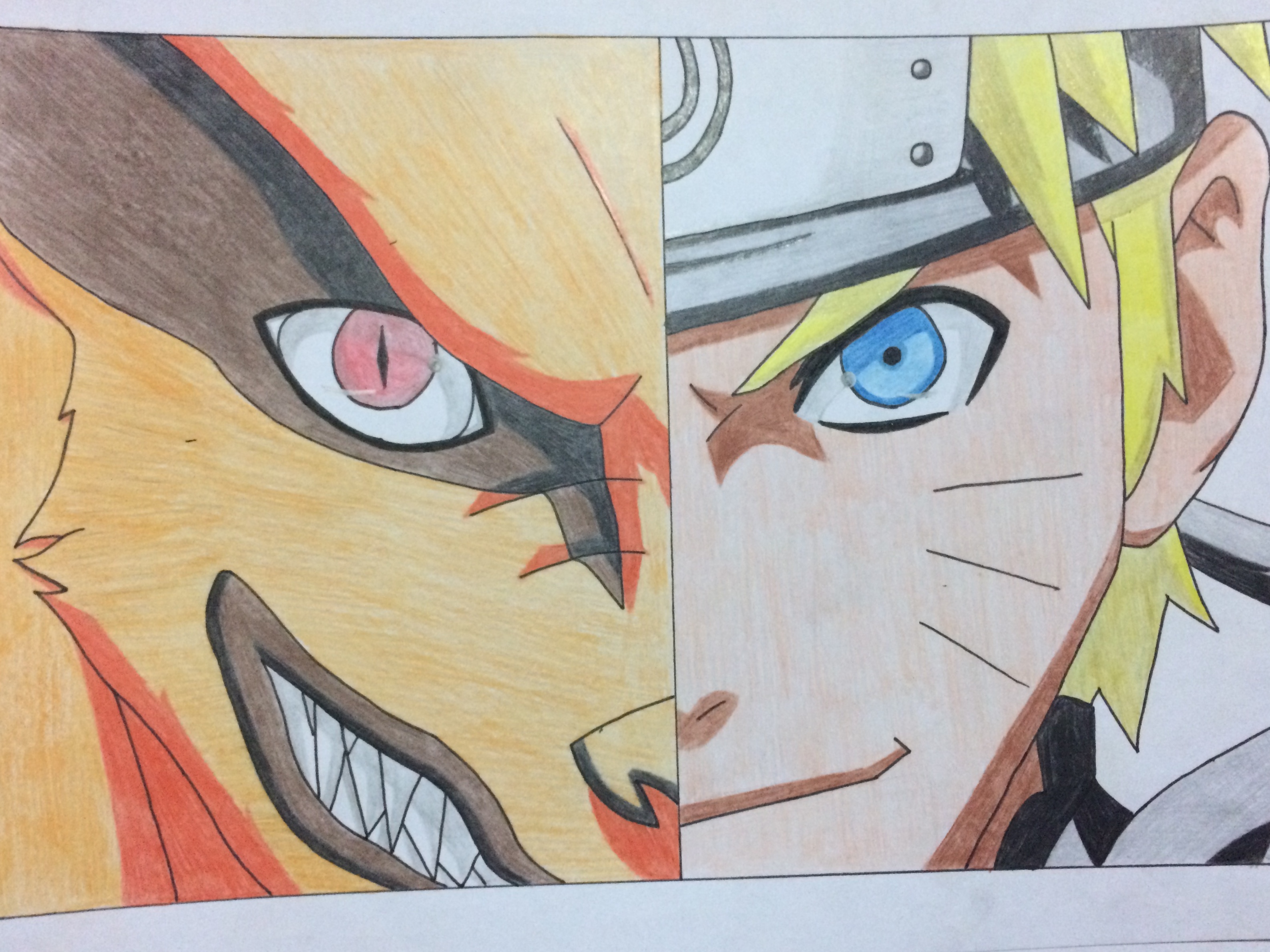 Learn How to Draw Kurama from Naruto (Naruto) Step by Step : Drawing  Tutorials