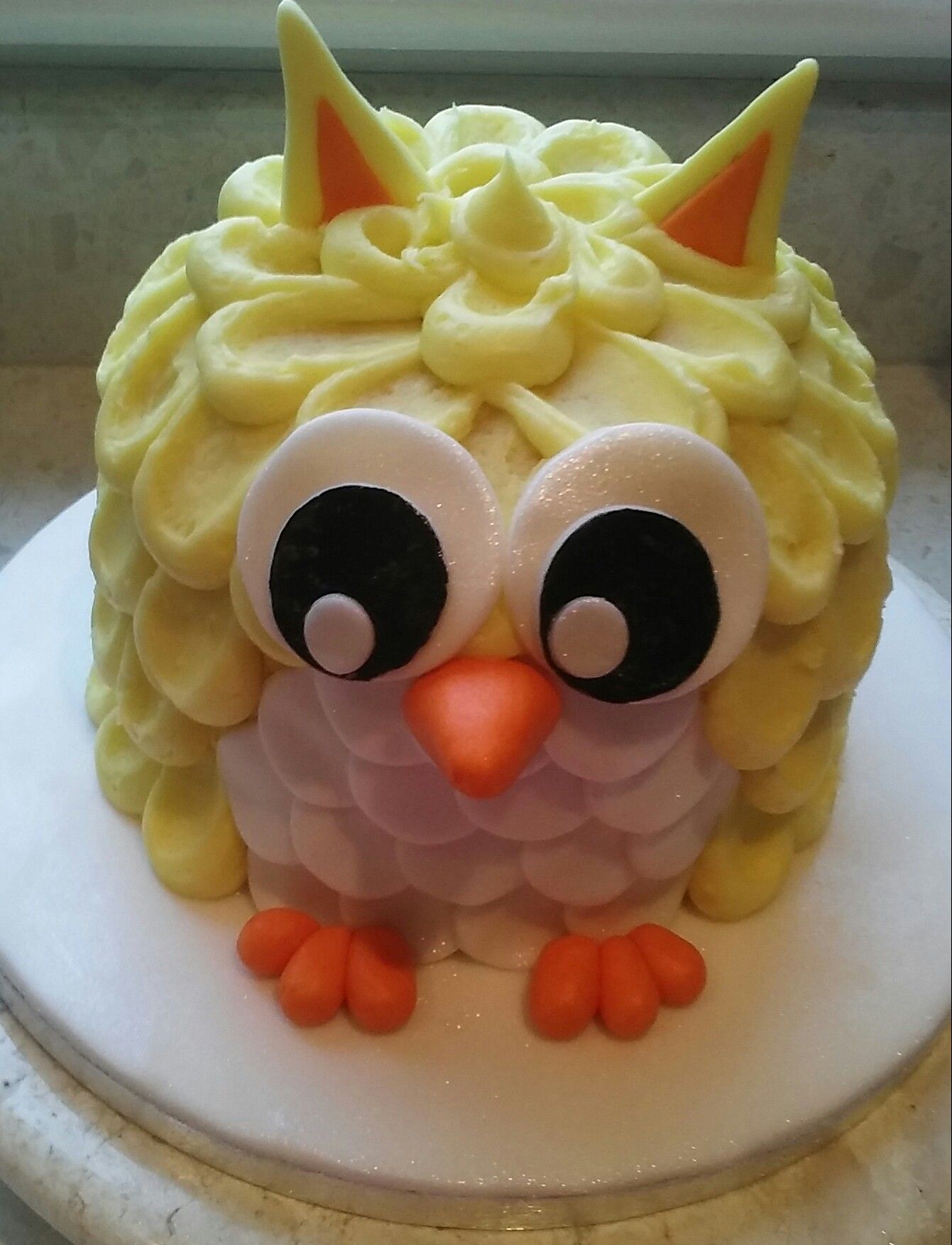 Coolest Owl Birthday Cake