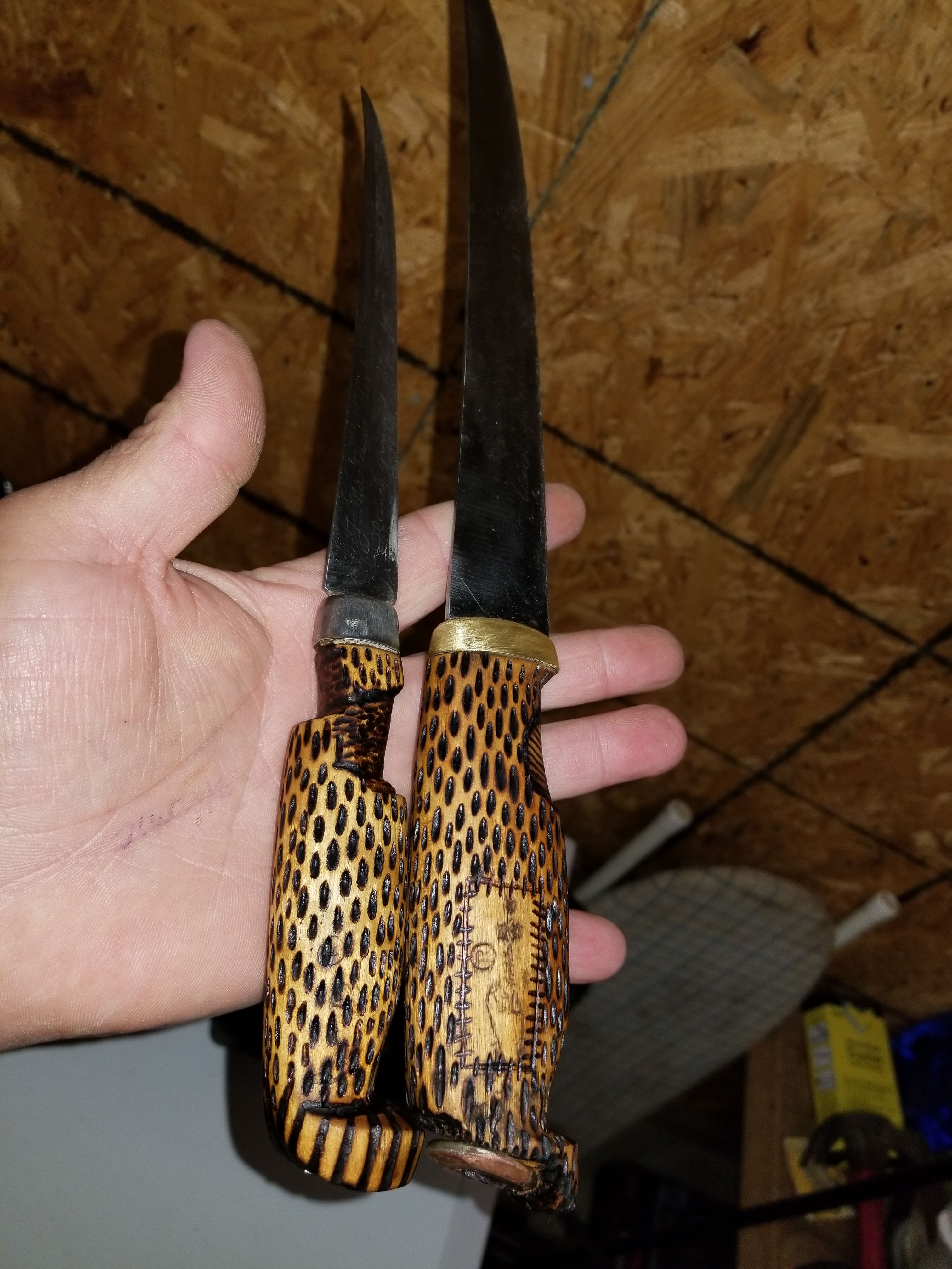 Jbcoin's Custom Filet Knives - Vintage J Marttiini Finland Knife Pair —  Steemit