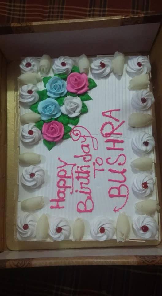 Sweet Cakes  Happy Birthday Bushra  Special Cake For  Facebook