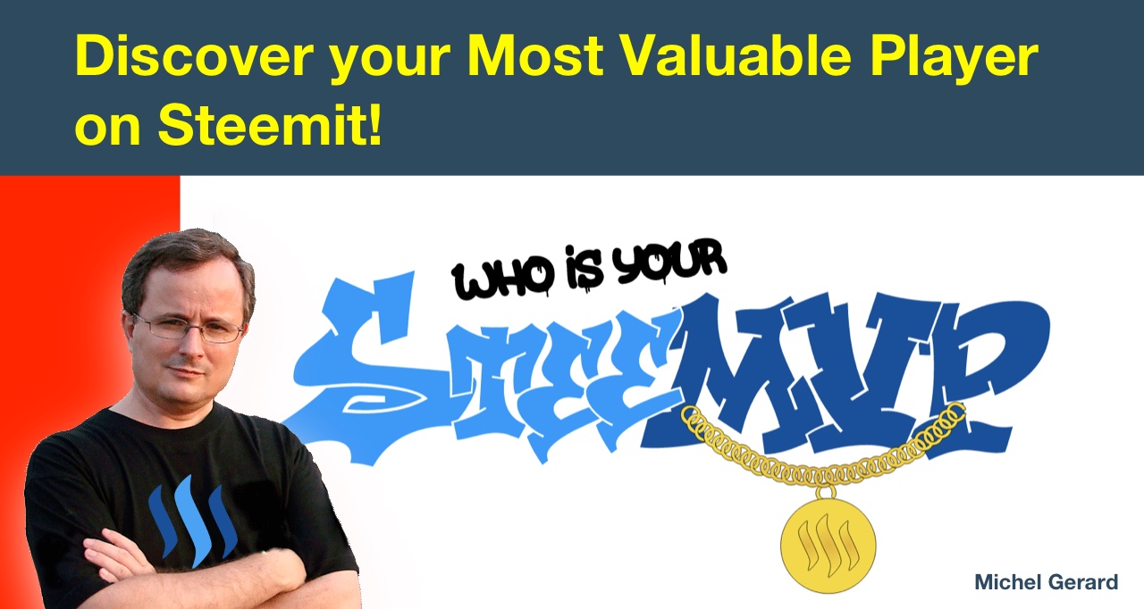 Discover your Most Valuable Player on Steemit! 