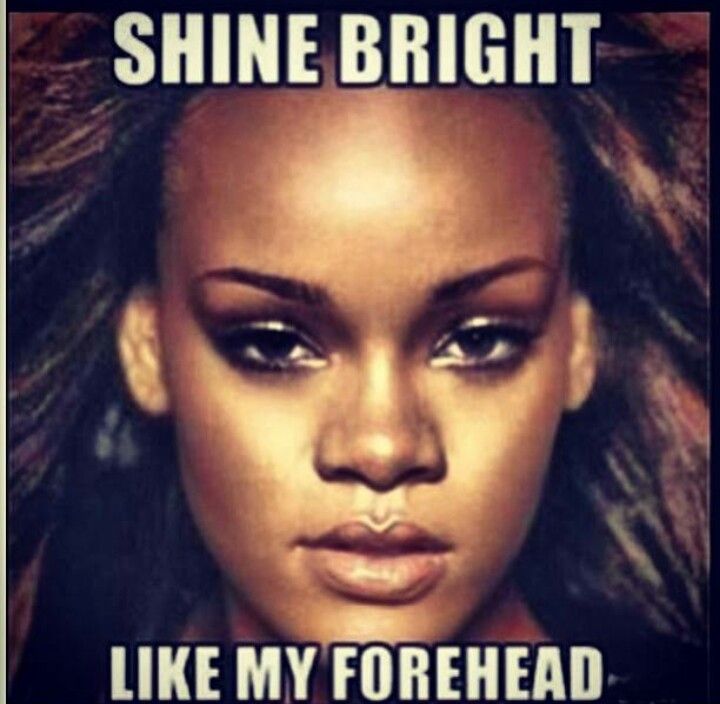 Women with large foreheads.