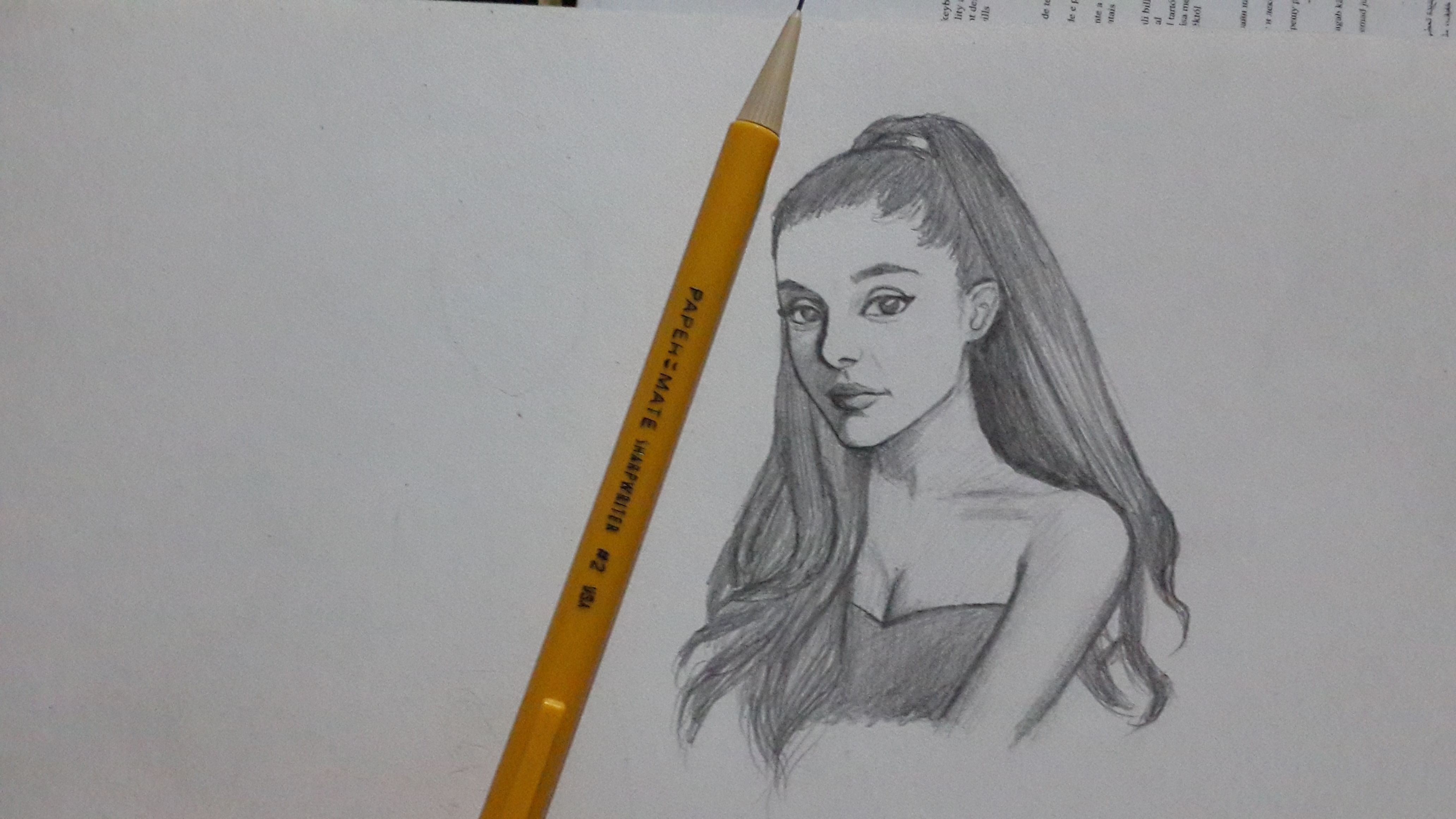 Ariana Grande Portrait Drawing - Niagara Drawings - Drawings &  Illustration, People & Figures, Portraits, Female - ArtPal