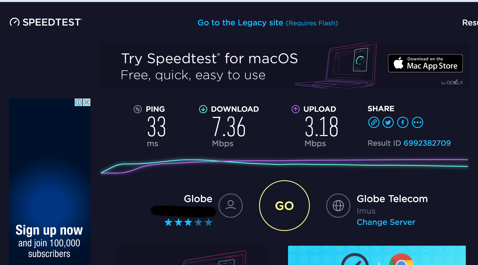 Globe LTE pocket Wifi unboxing speed test