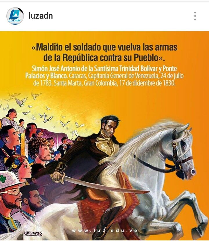 24 De Julio Natalicio De El Libertador Simon Bolivar Steemit