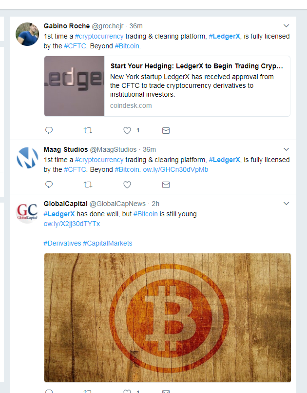 added to new exchange twitter crypto