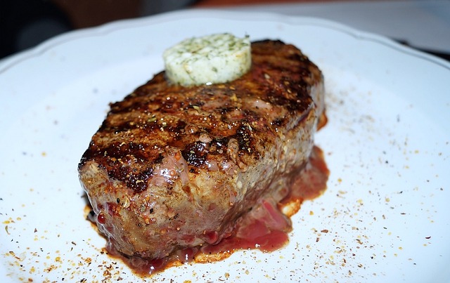 Steak with Herb Butter - public domain from pixabay.com.jpg