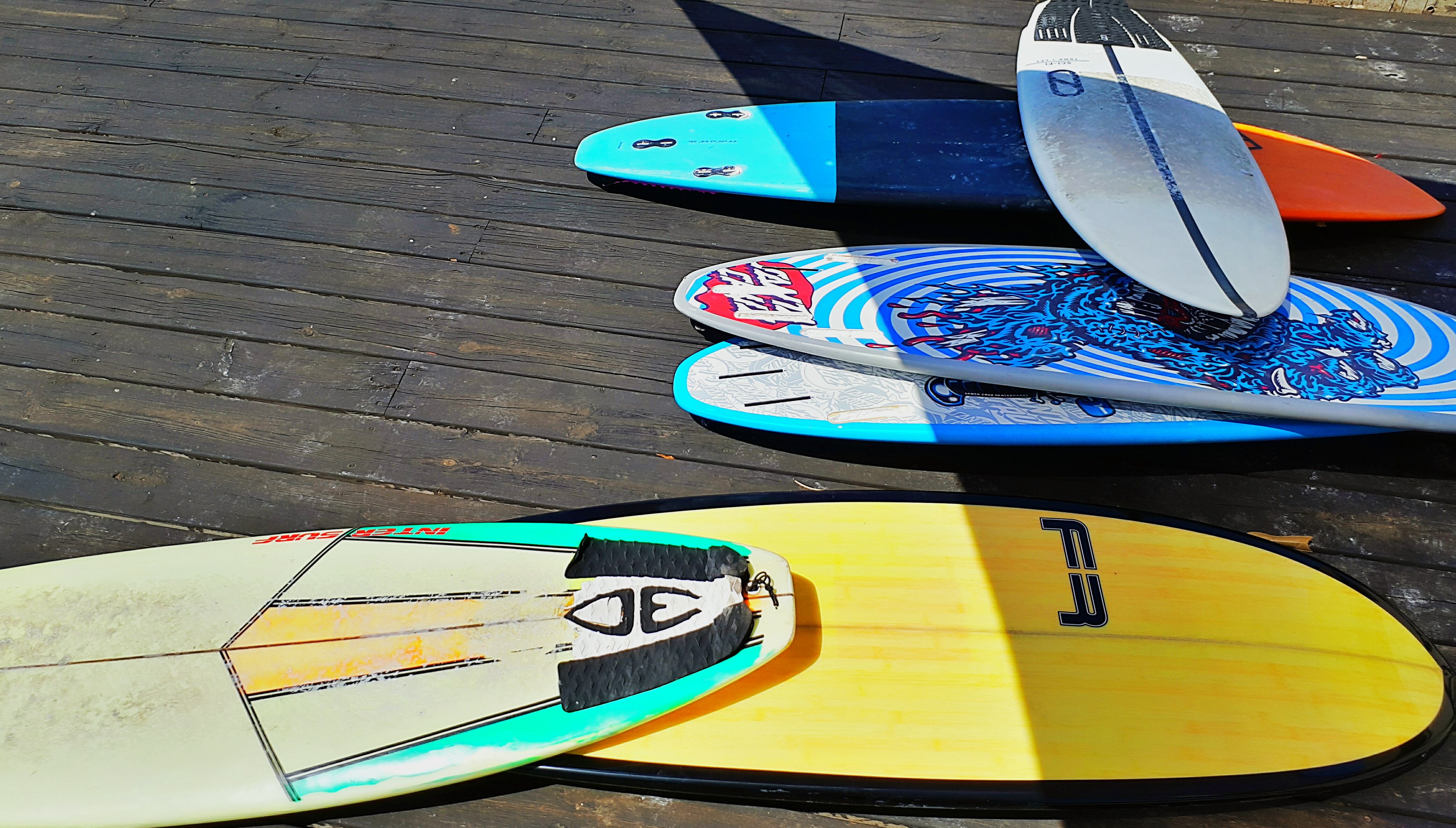 surfboards