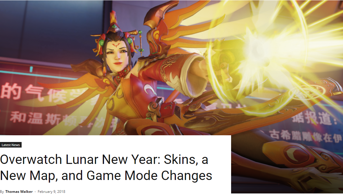 Overwatch Lunar New Year event – release date, new map, game mode