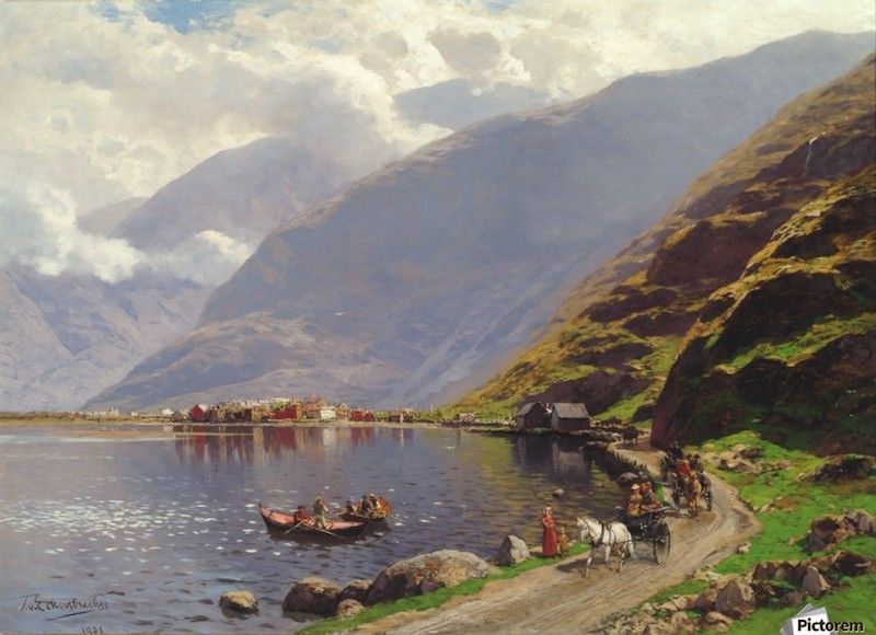 Utsikt over Laerdalsoren, i Sognefjorden, 1901.jpg