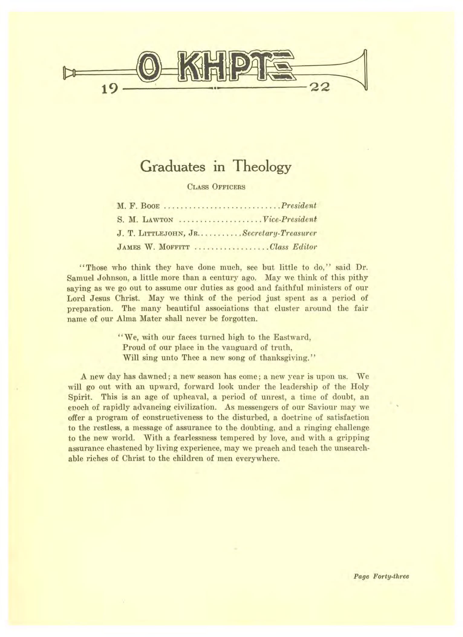 Southern Seminary annual (O Kerux) 1922-049.jpg