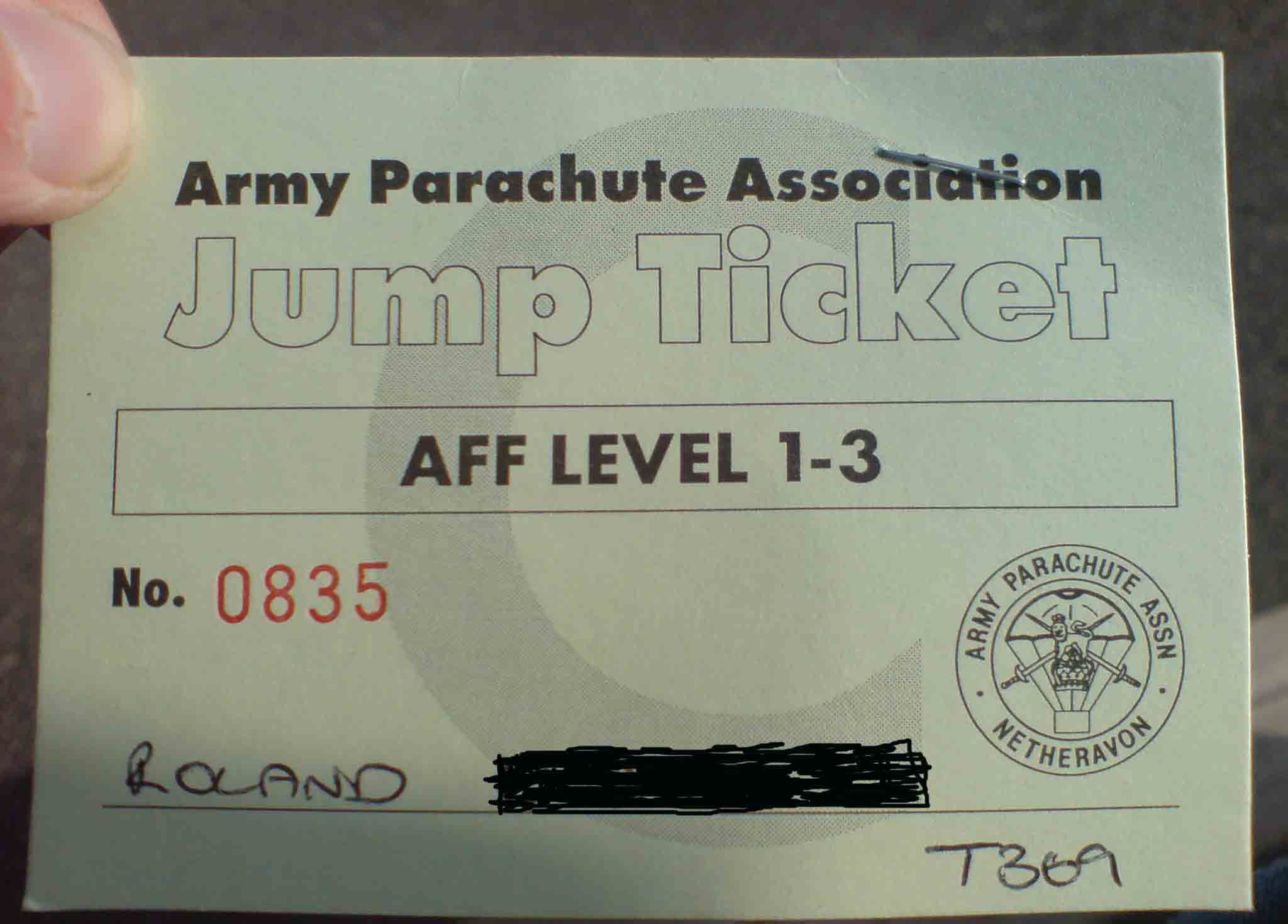 My first jump ticket!.JPG