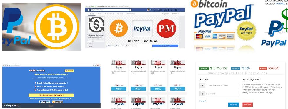 buying bitcoin with paypal via blockchain
