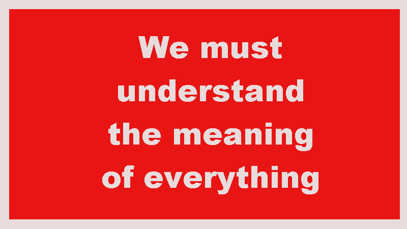 We must understand the meaning of everything.jpg