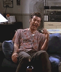 Image result for kramer laughing hysterically