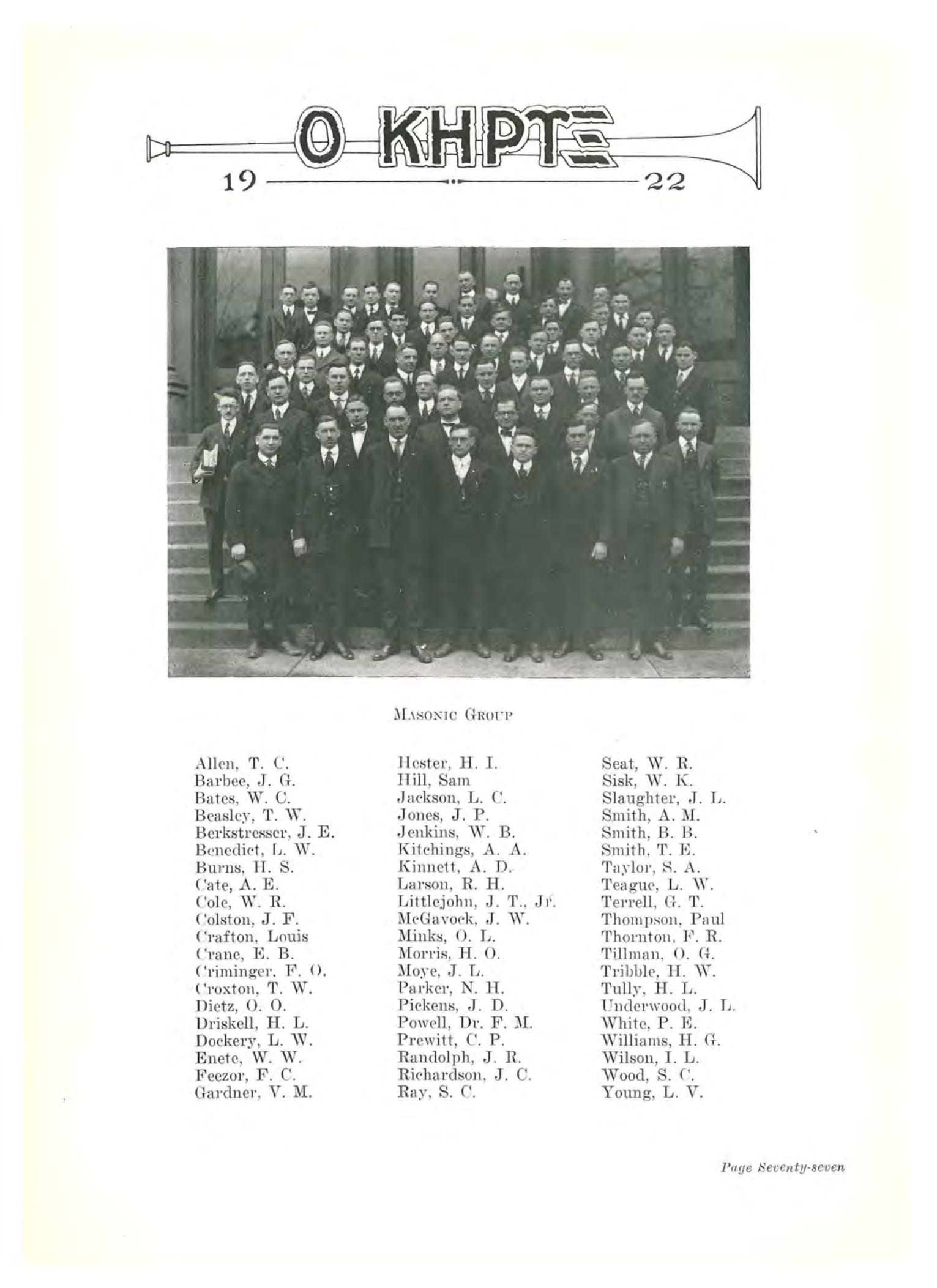 Southern Seminary annual (O Kerux) 1922-085.jpg