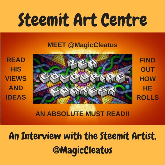 Steemit Art Centre Interview with magiccleatus.jpg