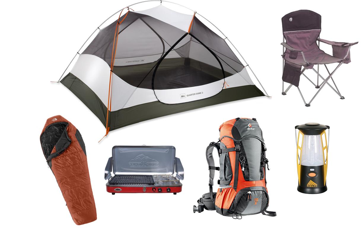 camping tools and equipment