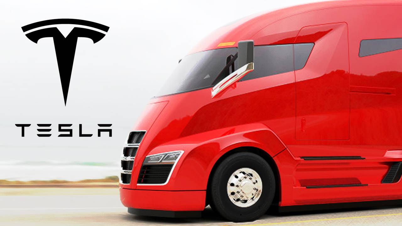 Teslas Electric Semi Truck Probably Will Be Self Driving