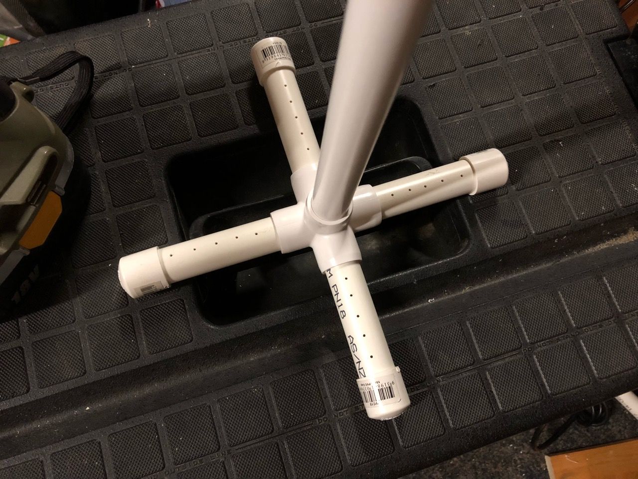 PVC air diffuser for ACT