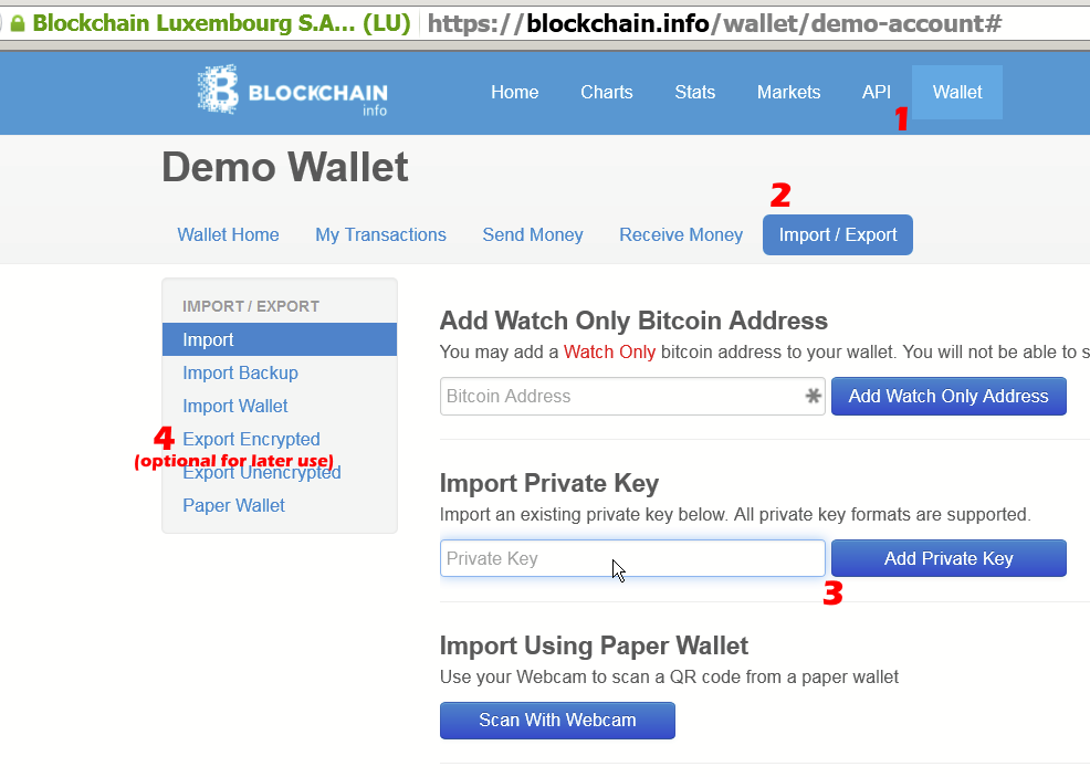 You Have Blockchain Info Wallet Read It Carefully Steemit - 