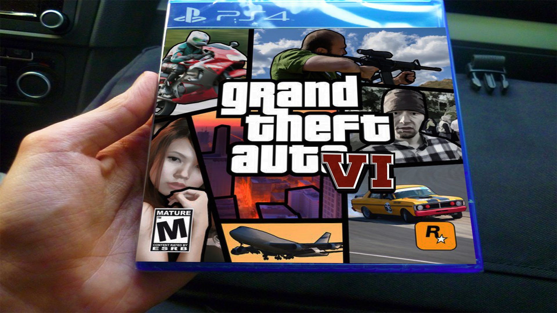 Как выйти из игры гта. Grand Theft auto 6. PLAYSTATION 4 Grand Theft auto 6. Grand Theft auto 6 на пс4. GTA 6 диск.