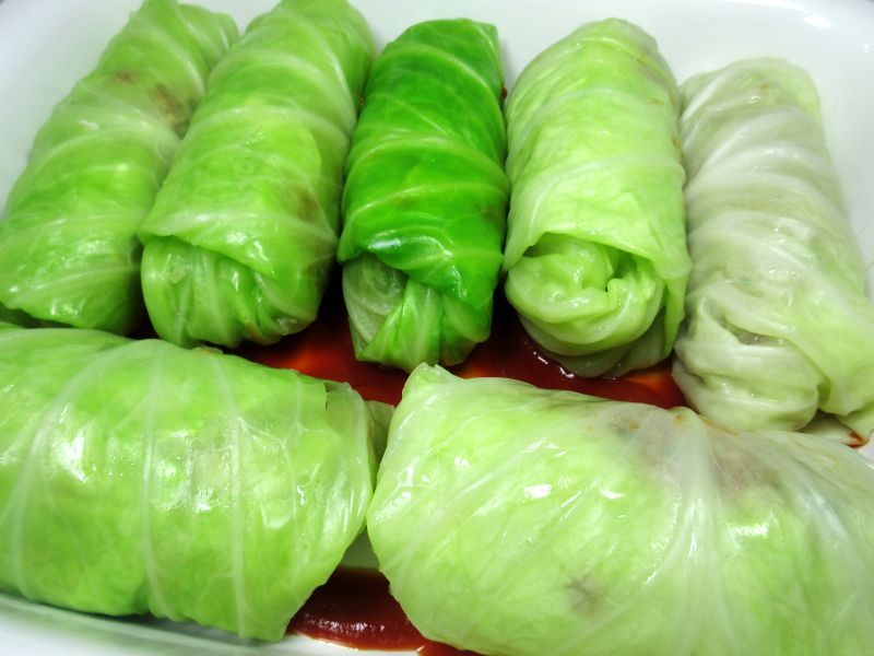 pigs in a blanket cabbage