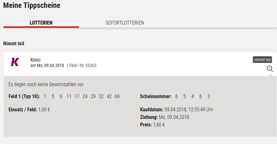 Keno Zahlen Ziehung Keno Zahlen Ziehung