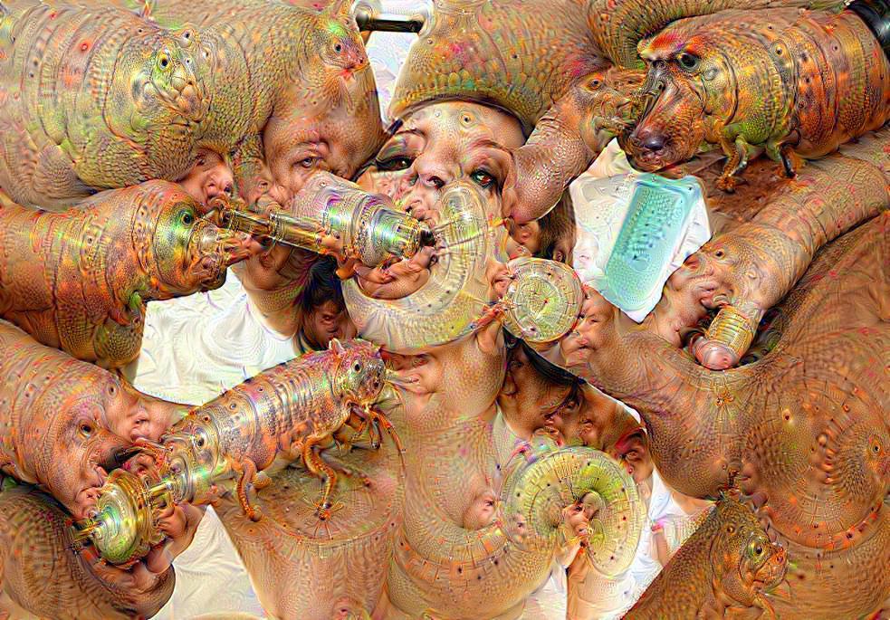 Someone fed porn images through Deep Dream and I still have trouble figurin...