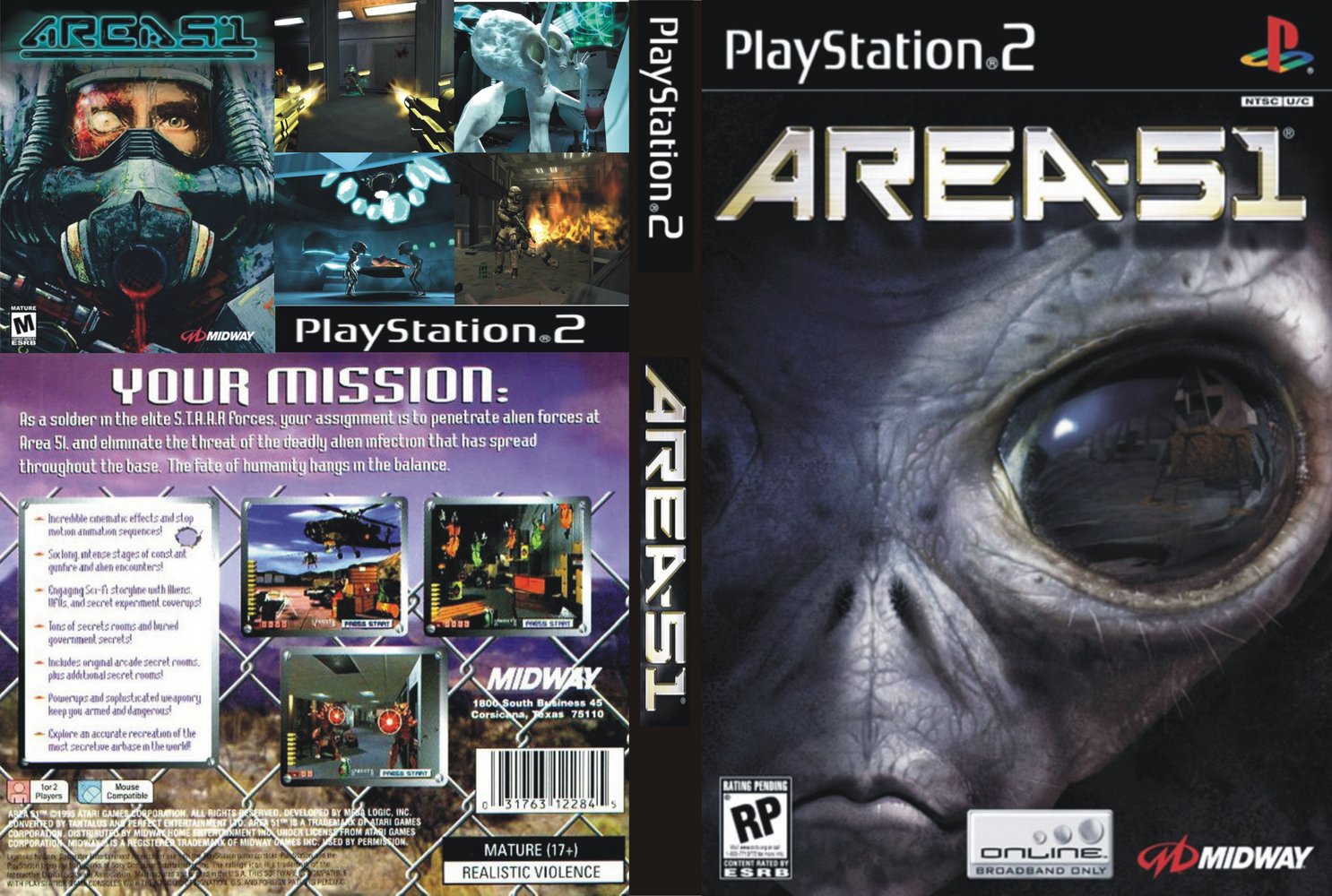 area 51 playstation 2