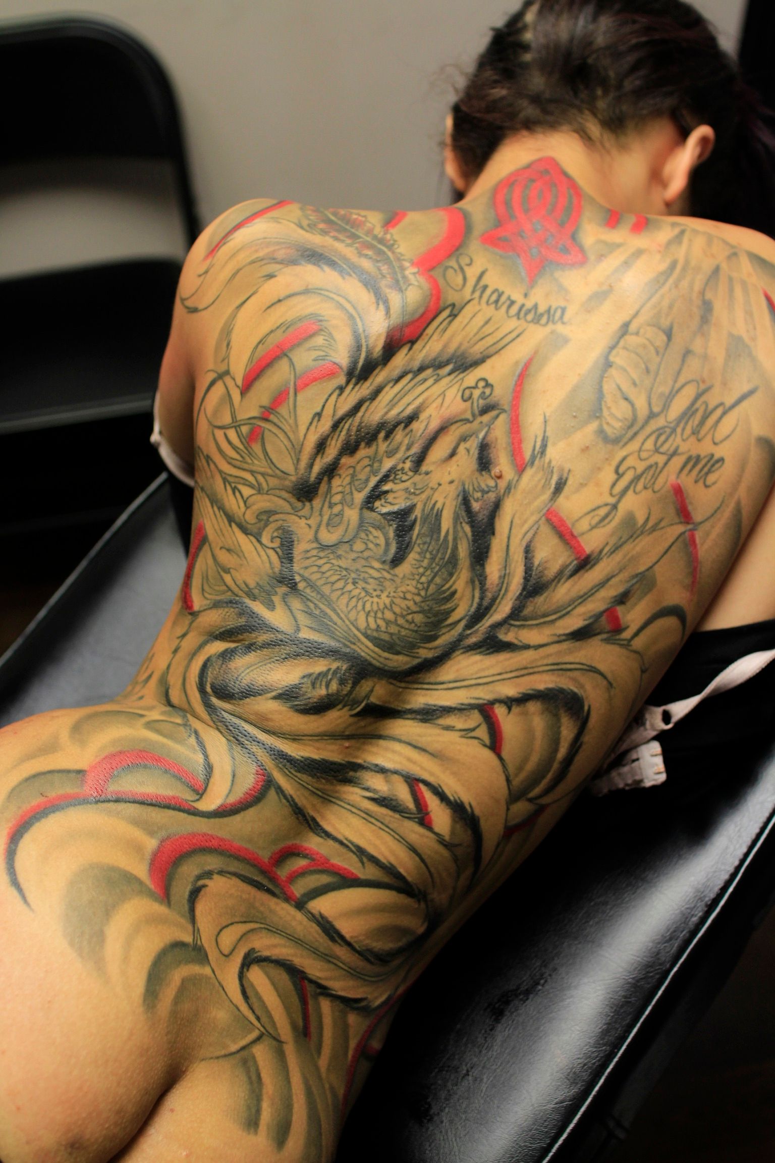 Tattoo girl phoenix 40+ Phoenix