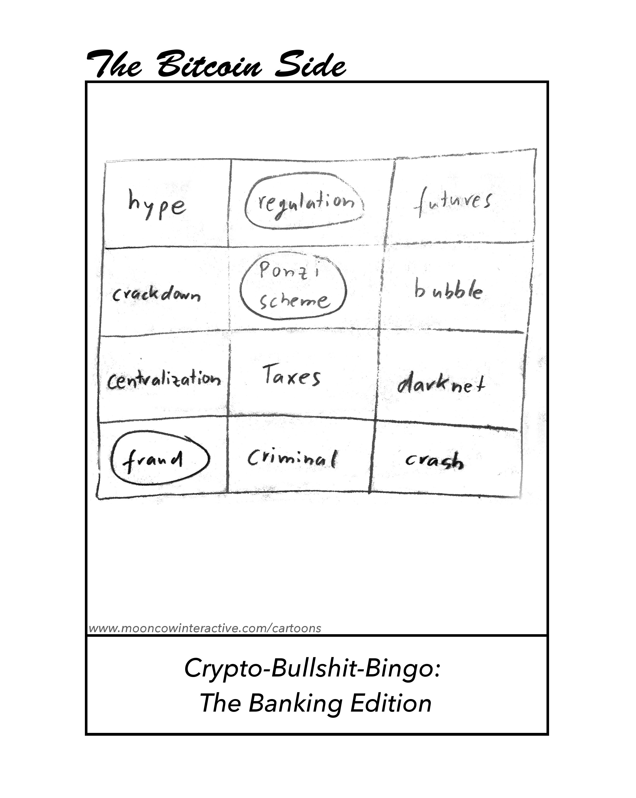 The Bitcoin Side: Crypto-Bullshit-Bingo: The Banking Edition — Steemit