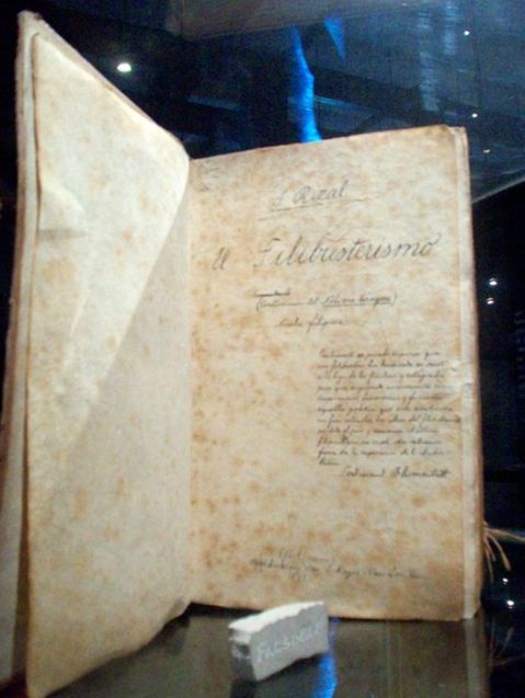 el filibusterismo original manuscript