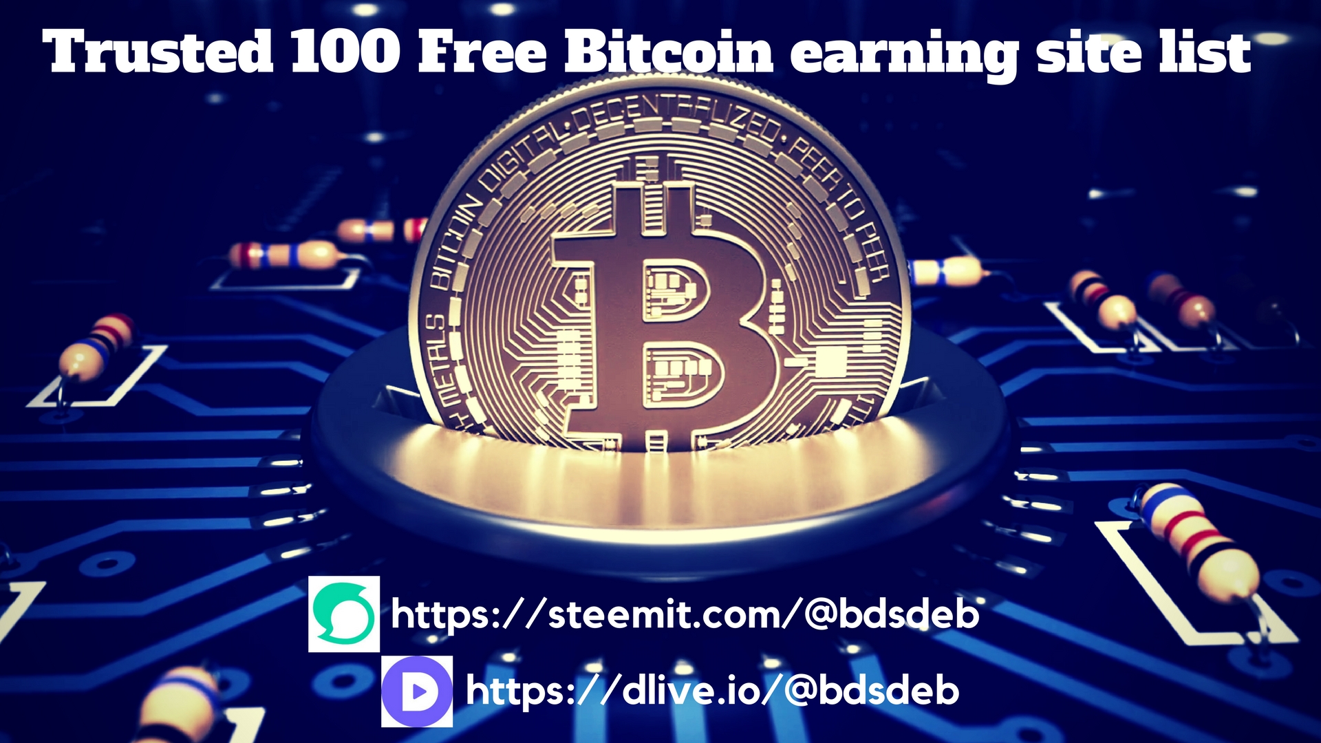 Best Trusted Real Paying Free Bitcoin Sites List Steemit - 