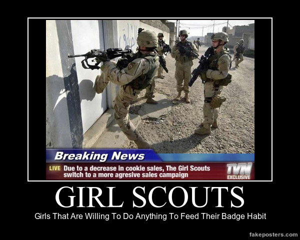 Demotivational Meme - Girl Scouts - Steemit.