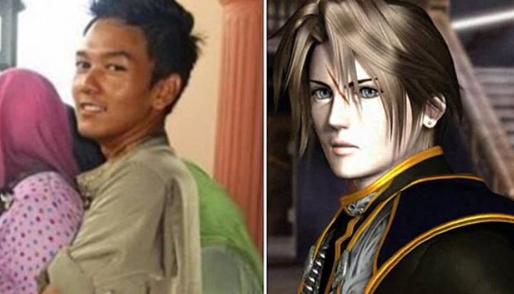 Malay Youth Faced Leon Heart Final Fantasy Steemkr