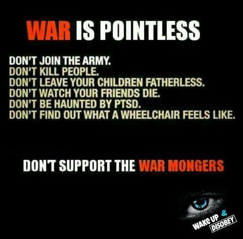 war is pointless