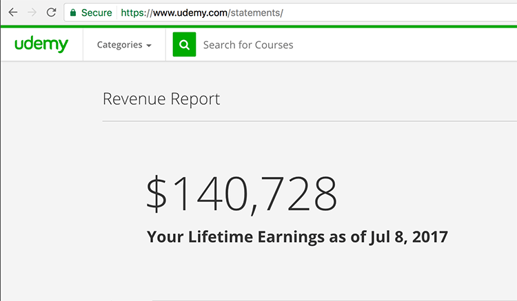do people make money from udemy
