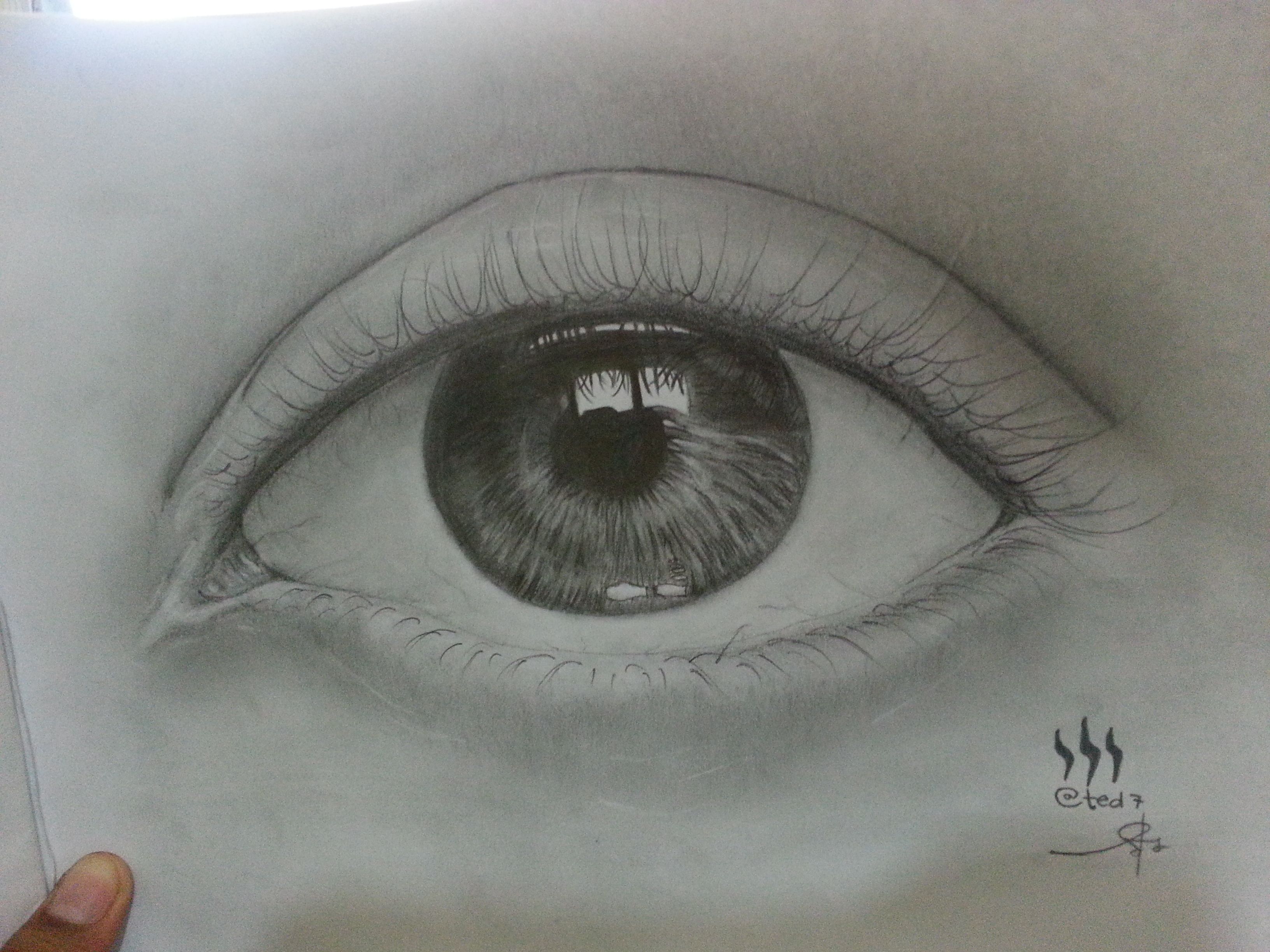 Free Vector | Beautiful hand drawn women eyes sketch design