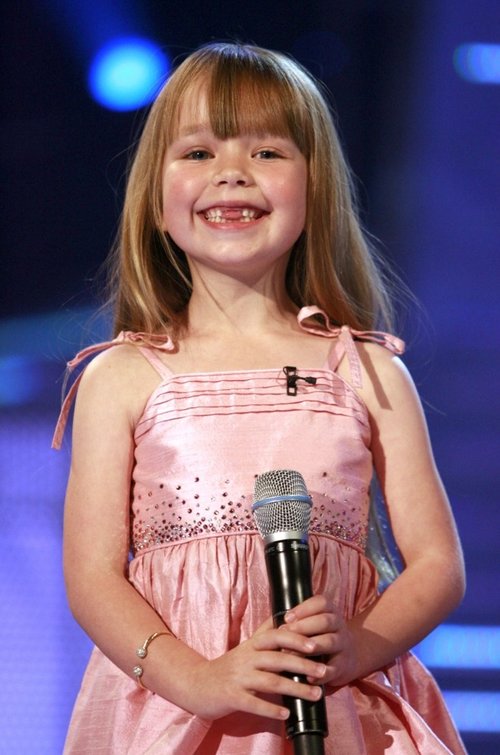 Connie Talbot attending the Simon Cowell and The Dorchester treat