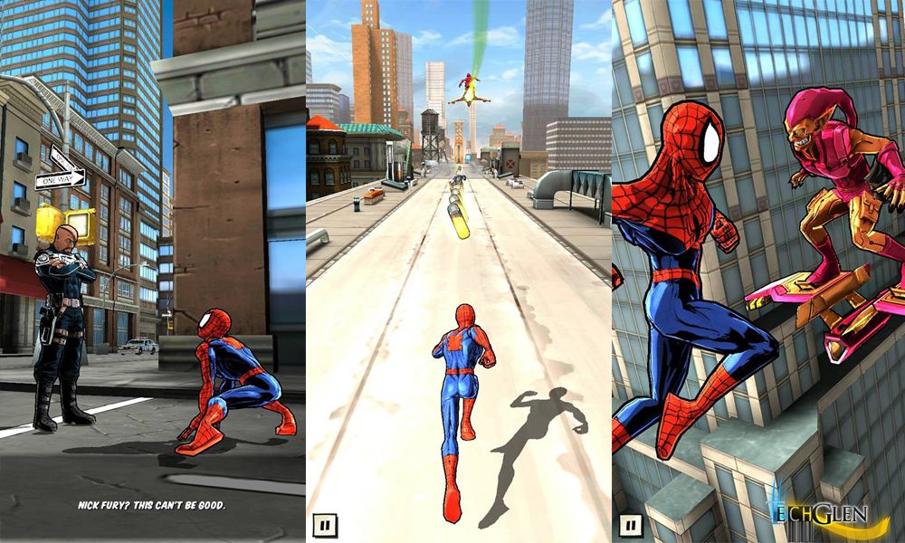 spider man games play store