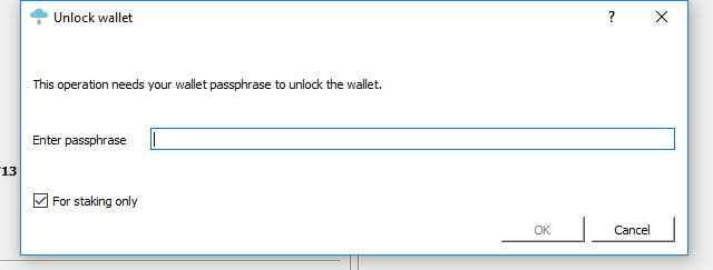 encrypt wallet passphrase